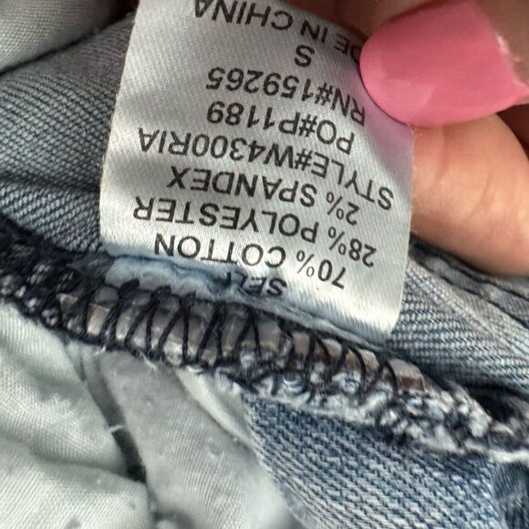 Wisteria Lane Bell Bottom Denim Overalls Size S - Picture 10 of 11